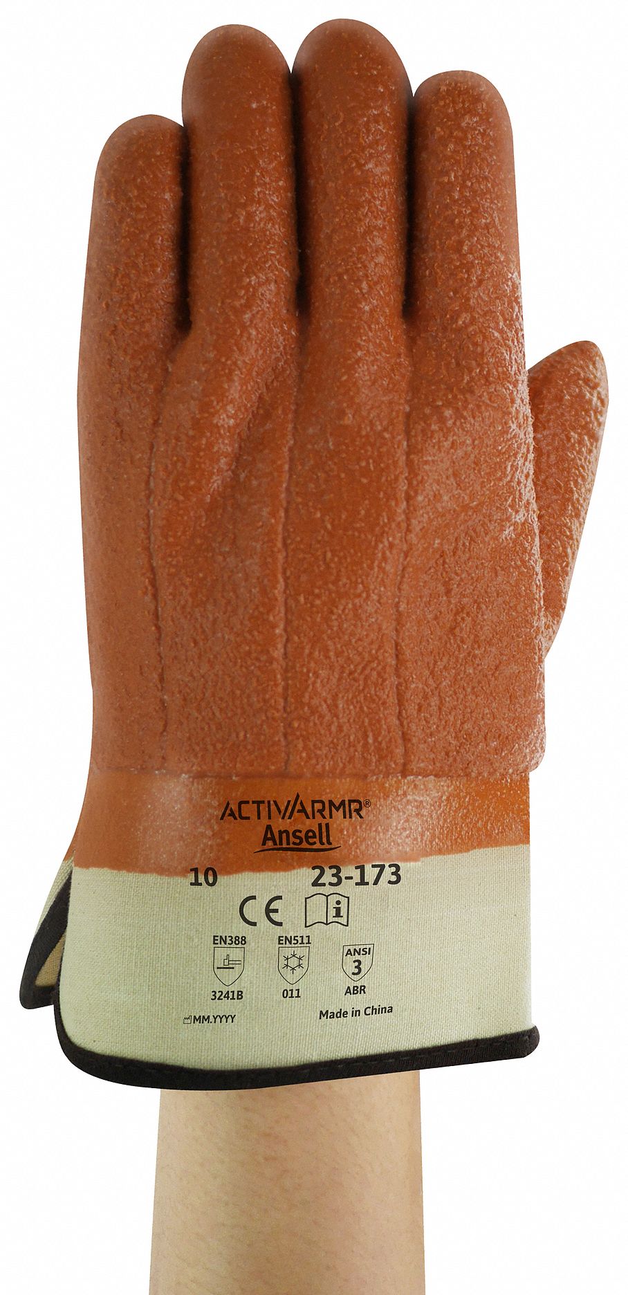Ansell 23-173 10 - Winter Monkey Grip Gloves | Stauffer Glove & Safety
