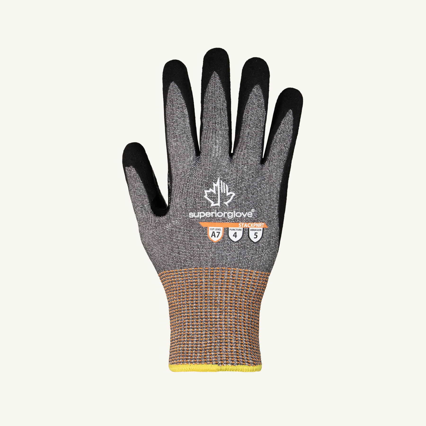 ソニア。オークル、STCC Superior Glove STACXPNRT-9 - TenActiv Composite-Knit Cut-Resistant