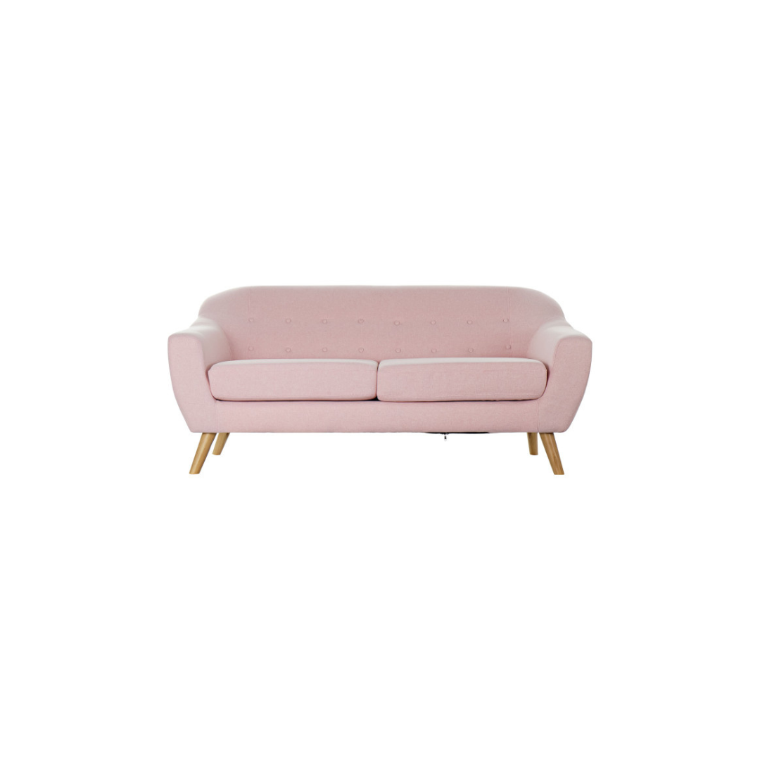 Sofa Rosa Palo 3 Plazas