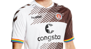 FC St. Pauli Trikot Regenbogen umnun2