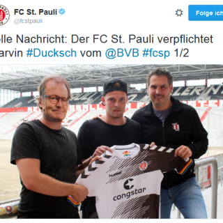 FC St. Pauli Neuzugang Marvin Duksch