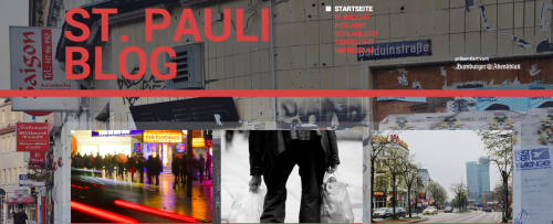 Screenshot Startseite St. Pauli News Blog