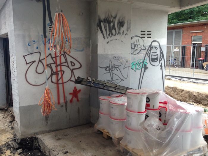 Baustelle Rindermarkthalle St. Pauli