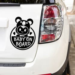 Sød baby on board sticker - klistermærke #15 Sød baby on board sticker - klistermærke #15