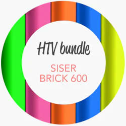 Siser Brick 600 - Metermål - 10 valgfrie ruller Siser Brick 600 - Metermål - 10 valgfrie ruller