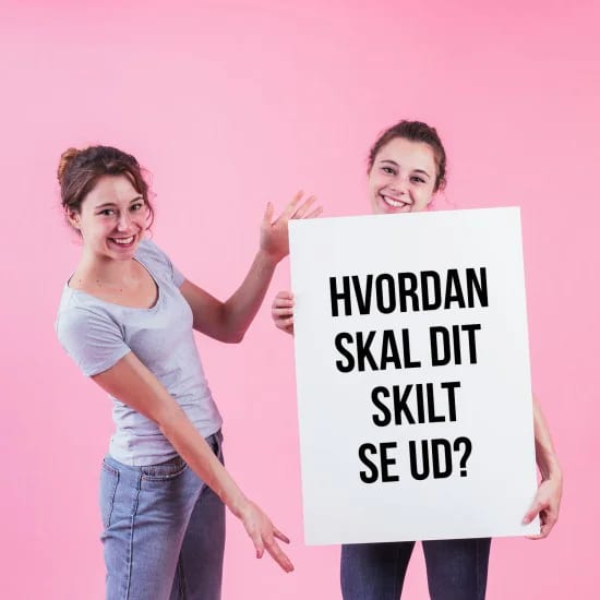strygestof af høj kvalitet, Hvordan skal dit skilt se ud ? Hvordan skal dit skilt se ud ?
