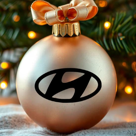 strygestof af høj kvalitet, Hyundai juleklistermærker til julekugle Hyundai juleklistermærker til julekugle