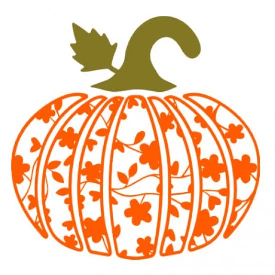 strygestof af høj kvalitet, decorative pumpkin with leaves decorative pumpkin with leaves