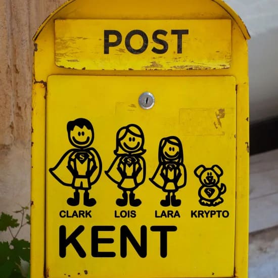 strygestof af høj kvalitet, Postkasse stickers - familie nr 9 SUPER HELTE Postkasse stickers - familie nr 9 SUPER HELTE