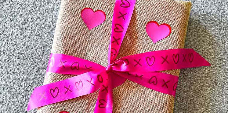 Lav dit eget valentins gavepapir med Easyweed Lav dit eget valentins gavepapir med Easyweed