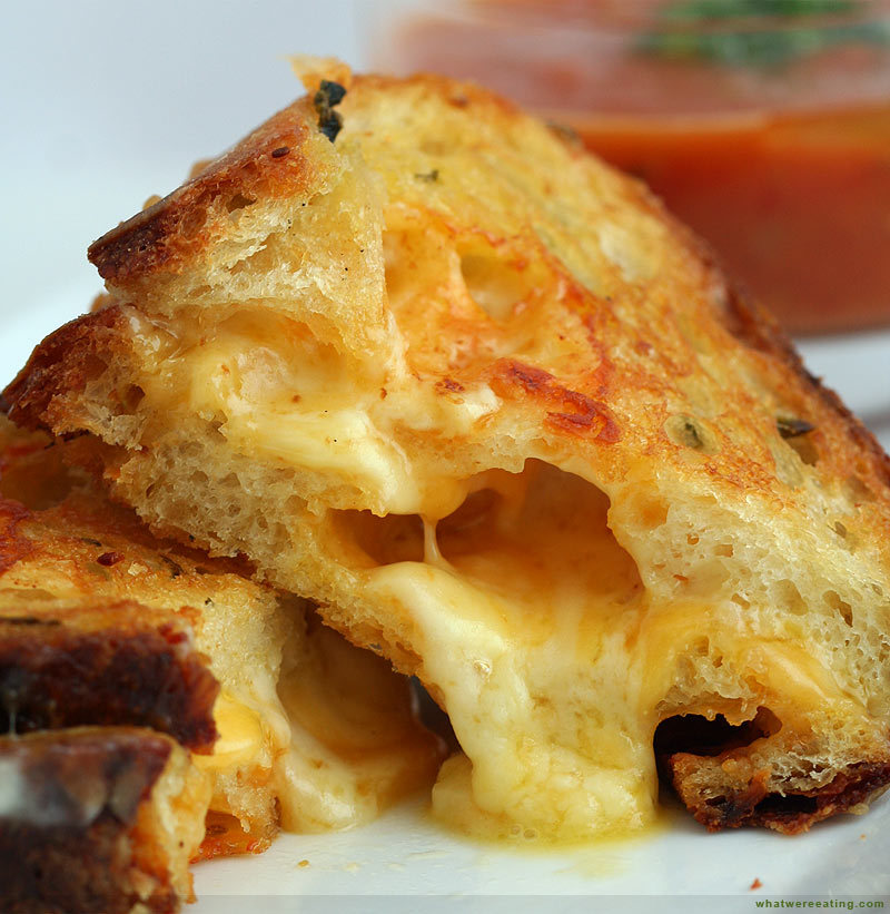 Get in my Mouth! Melted Cheese Food Porn - Girly Design Blog