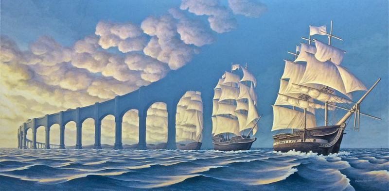 Master of Illusion - The Art of Rob Gonsalves - Digital Art Mix
