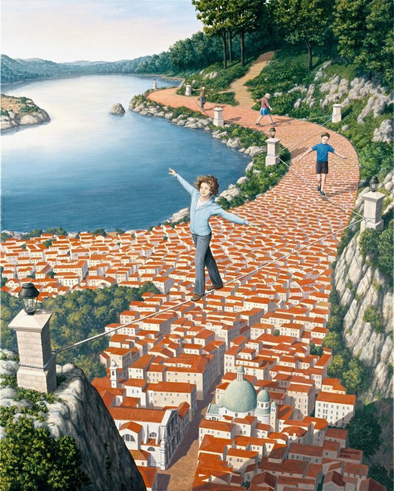 Master of Illusion - The Art of Rob Gonsalves - Digital Art Mix