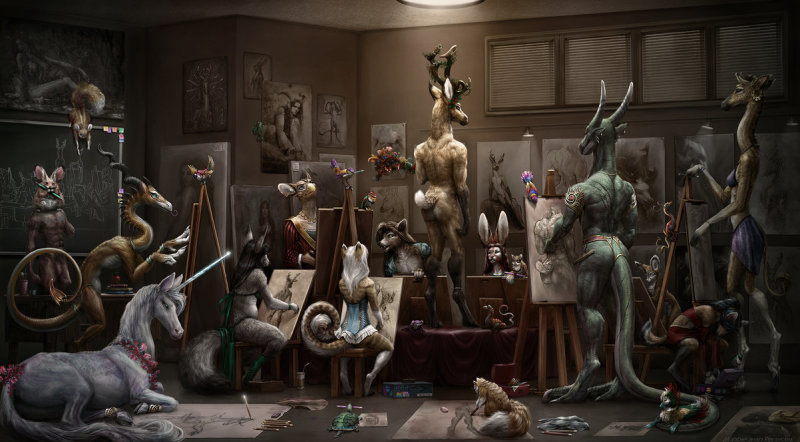 28 Astounding Images of Anthro Art - Sublime99