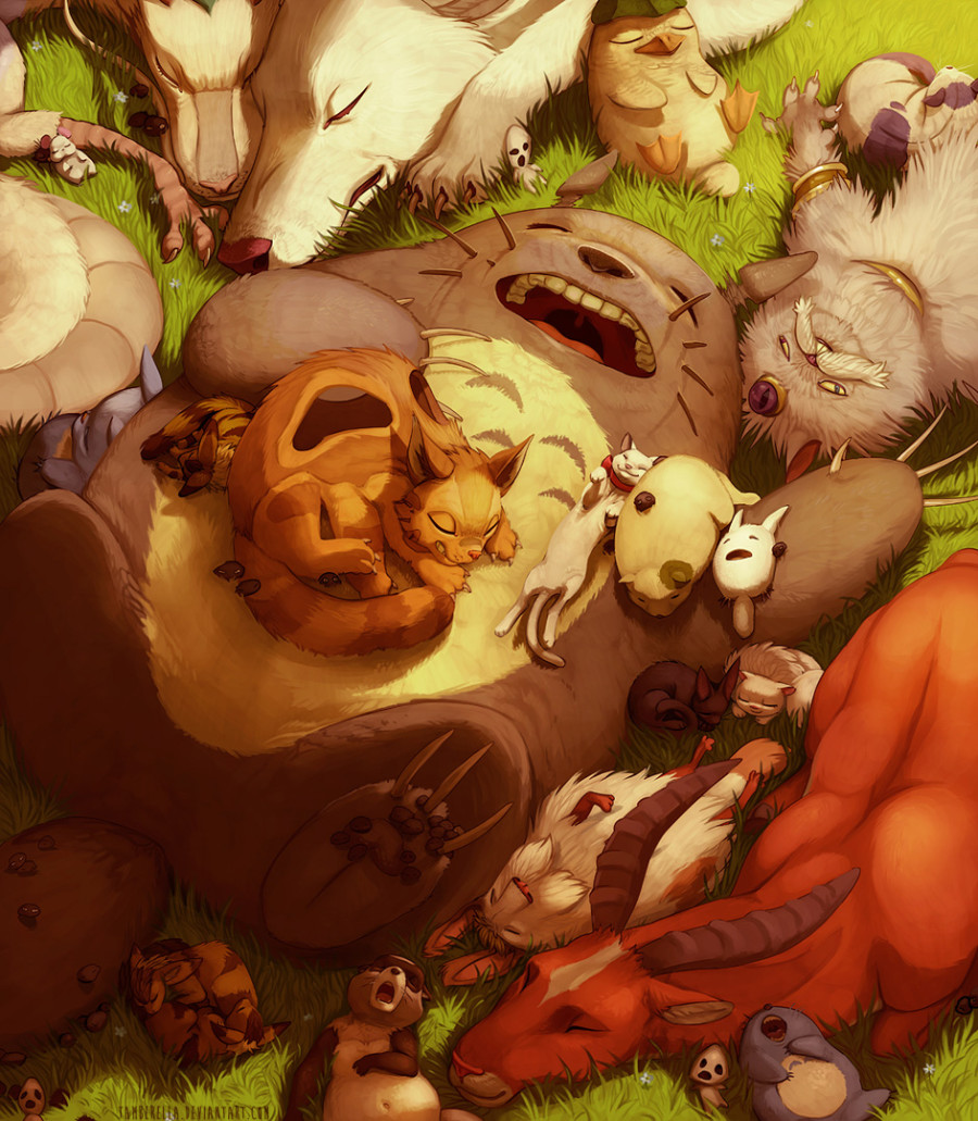 Beautiful Anime Art Inspired by Studio Ghibli - Digital Art Mix