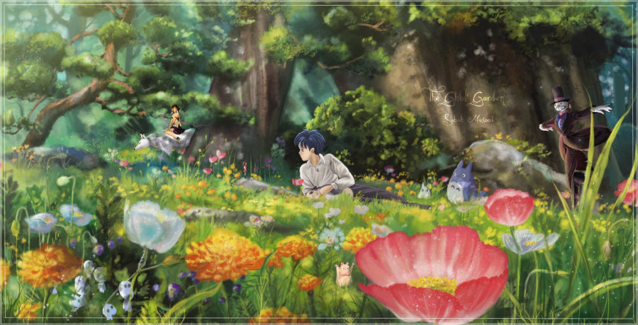 Beautiful Anime Art Inspired by Studio Ghibli - Digital Art Mix