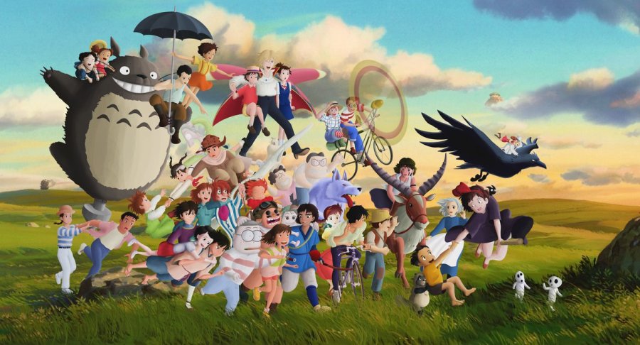 Beautiful Anime Art Inspired by Studio Ghibli - Digital Art Mix