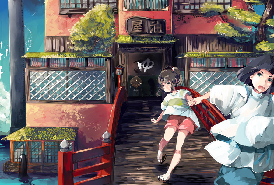 Beautiful Anime Art Inspired by Studio Ghibli - Digital Art Mix