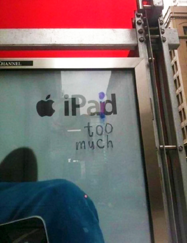 Hilarious and Clever Vandalism - Sublime99