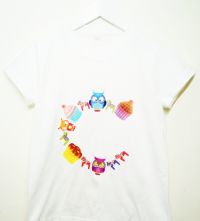 【蝶古巴特】拼貼 - T-shirt 手作課程