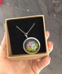 [保鮮花] 製作工作坊 - 雙面吊咀頸鍊 手作課程