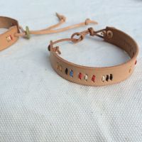 [皮革] 幸運手環/手鐲/皮手帶 手作課程