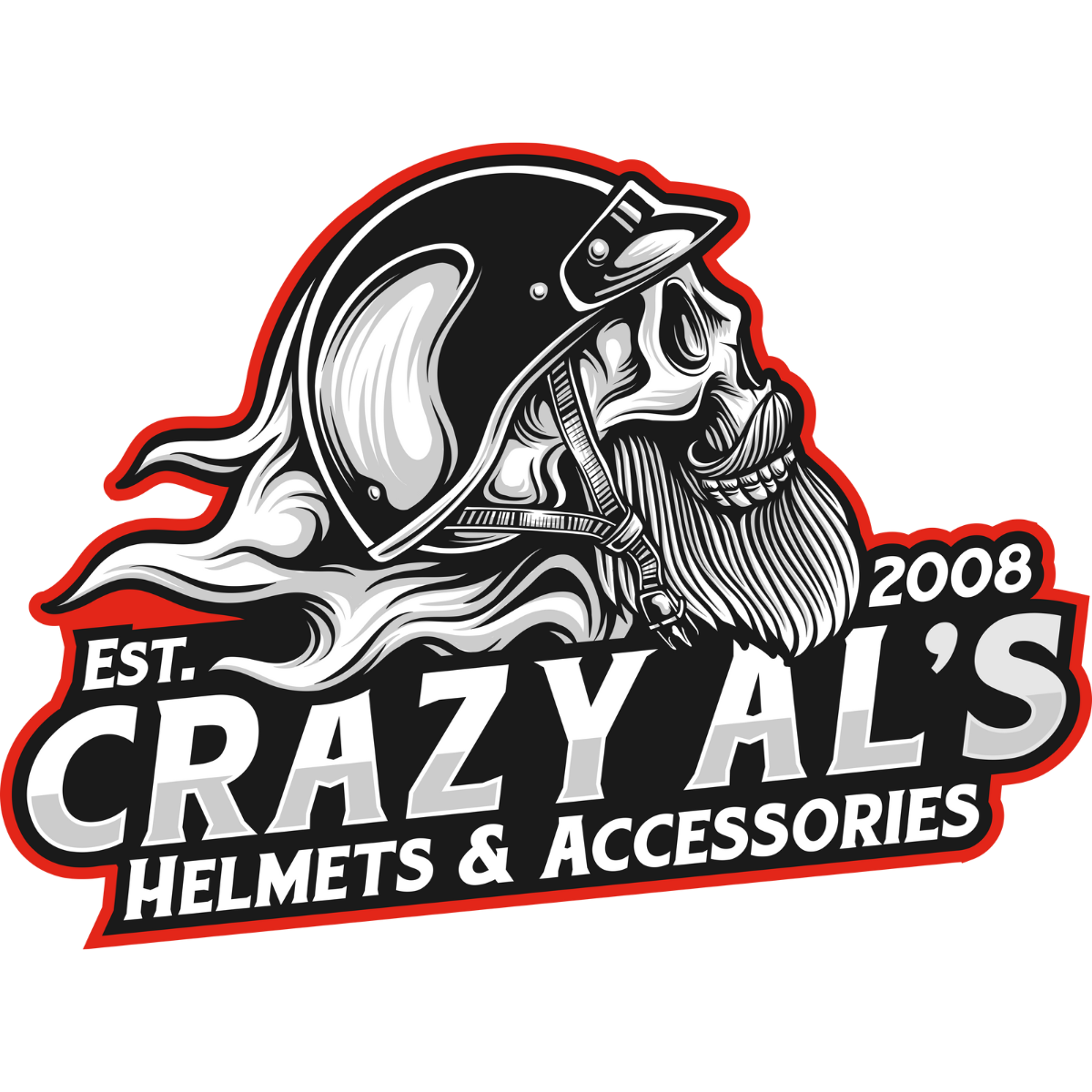 crazy als motorcycle helmets Crazy Al's Biker Helmets