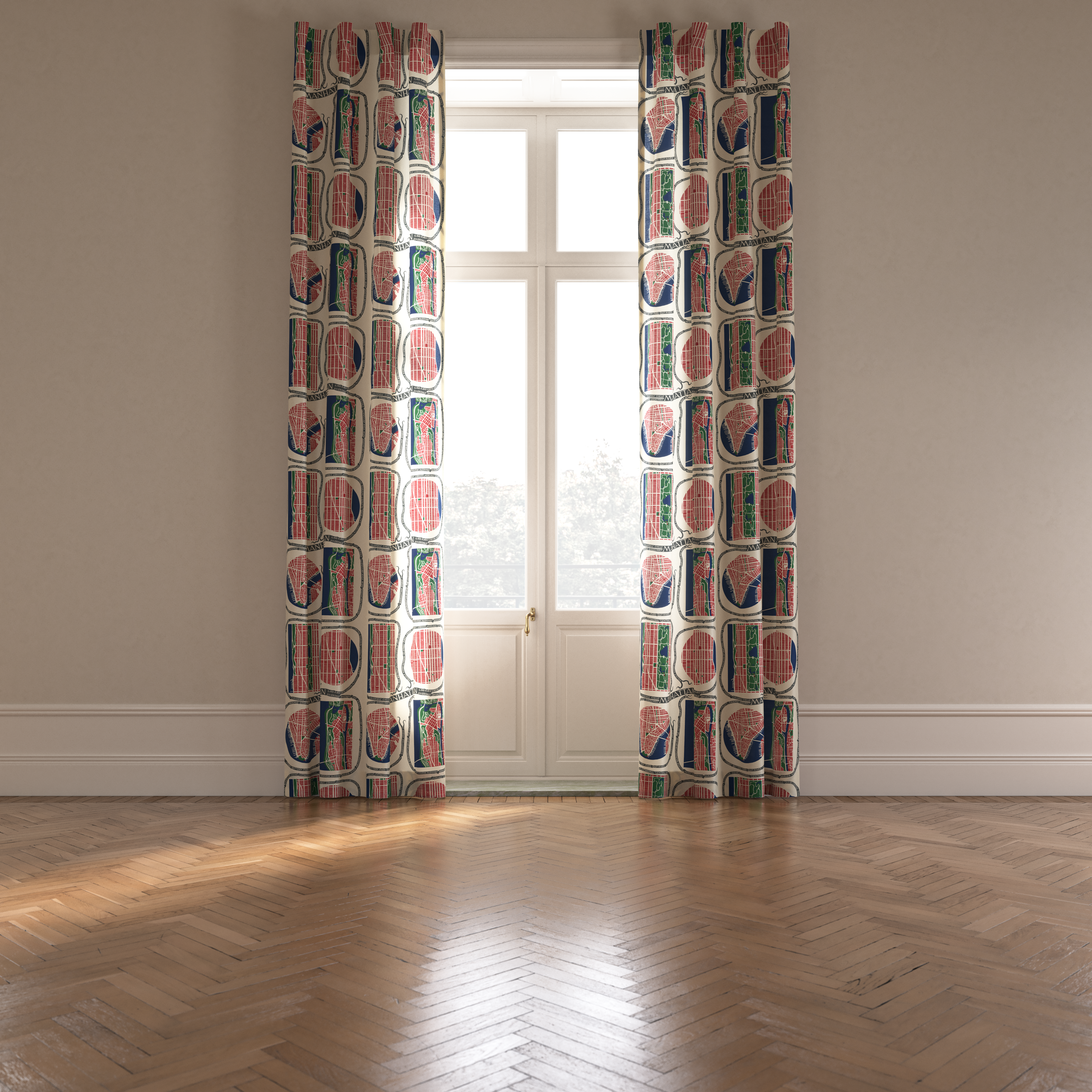 Svenskt Tennスヴェンスク・テン　生地　Manhattan Textile Manhattan Linen – Josef Frank