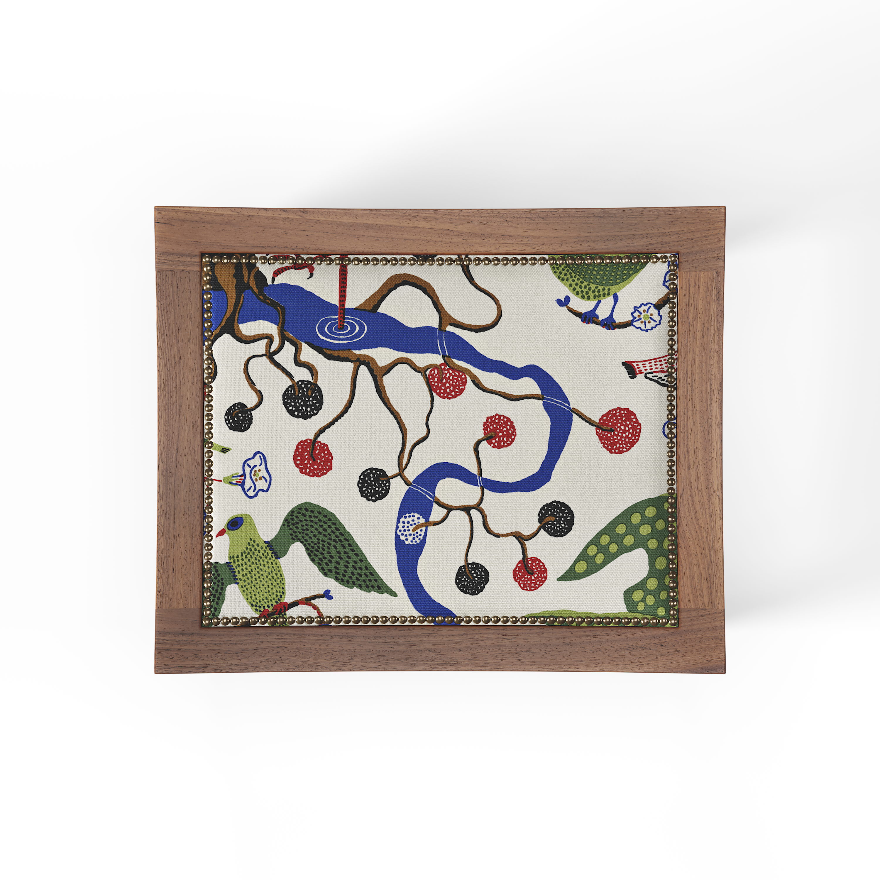 Stool 1063 Mahogny - Josef Frank