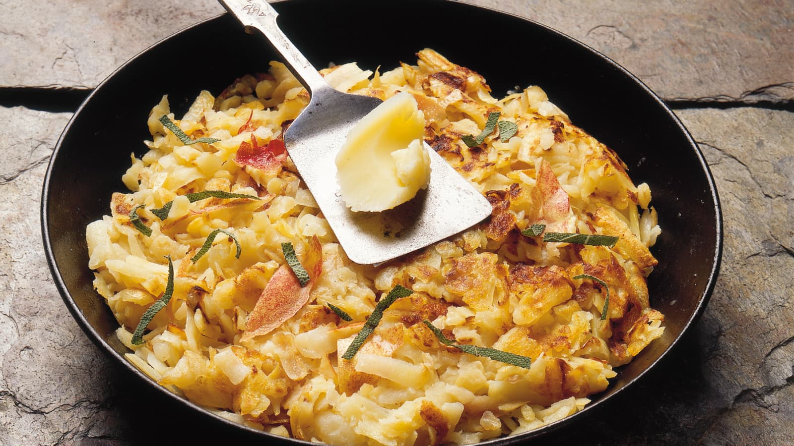 Apfel-Salbei-Rösti - Rezept | Swissmilk