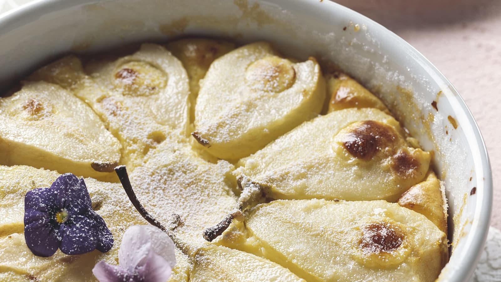 Birnen-Clafoutis - Rezept | Swissmilk
