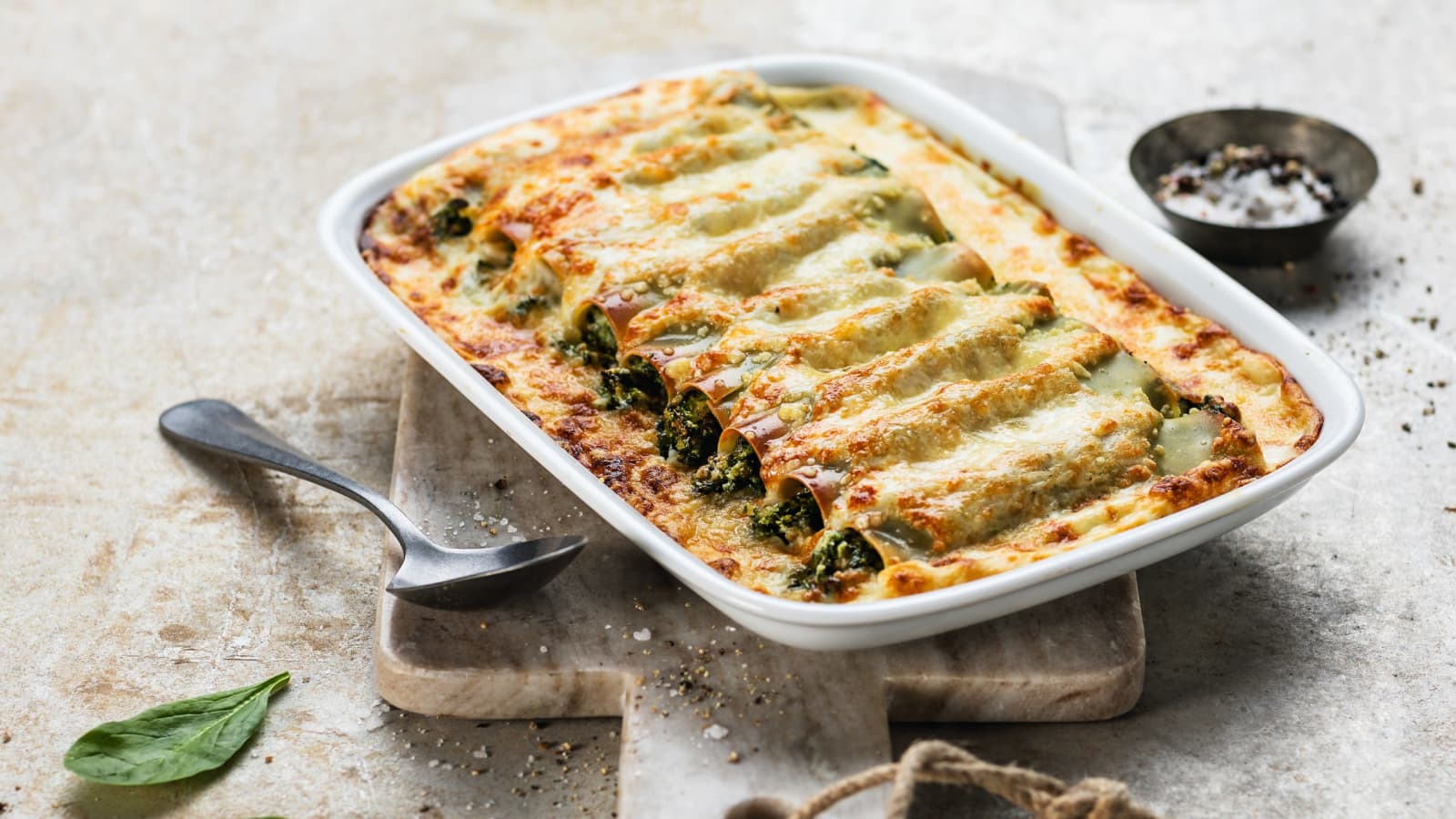 Spinat-Ricotta-Cannelloni - Rezept | Swissmilk
