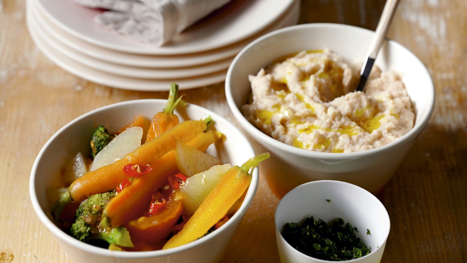 Gemüsechili mit Bohnenpüree - Rezept | Swissmilk