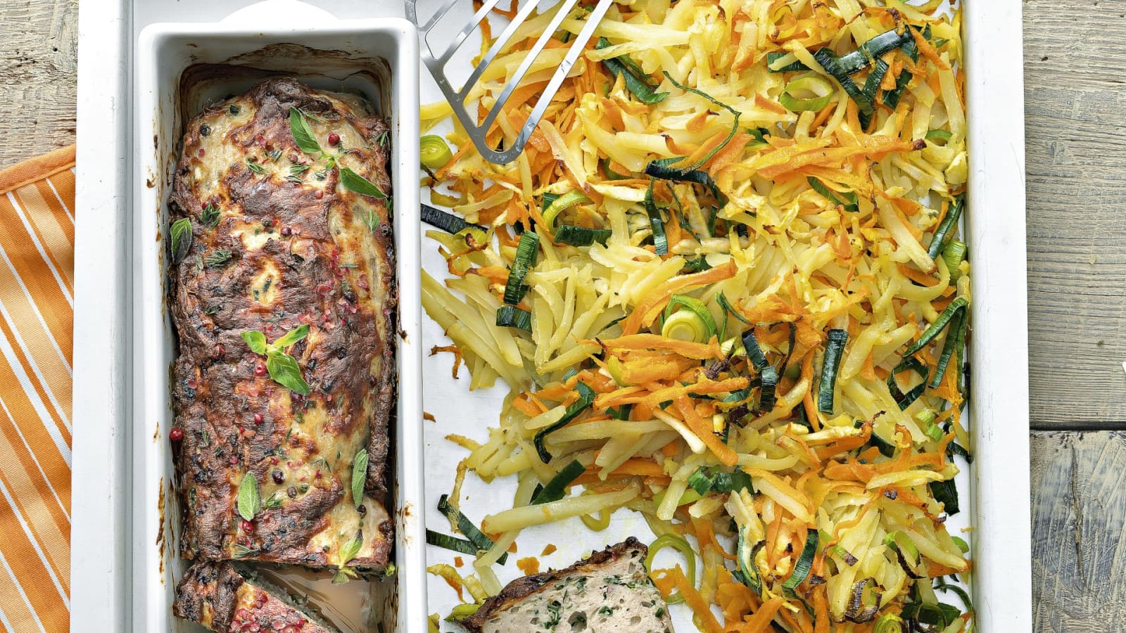 Gemüserösti mit Kräuterbraten - Rezept | Swissmilk