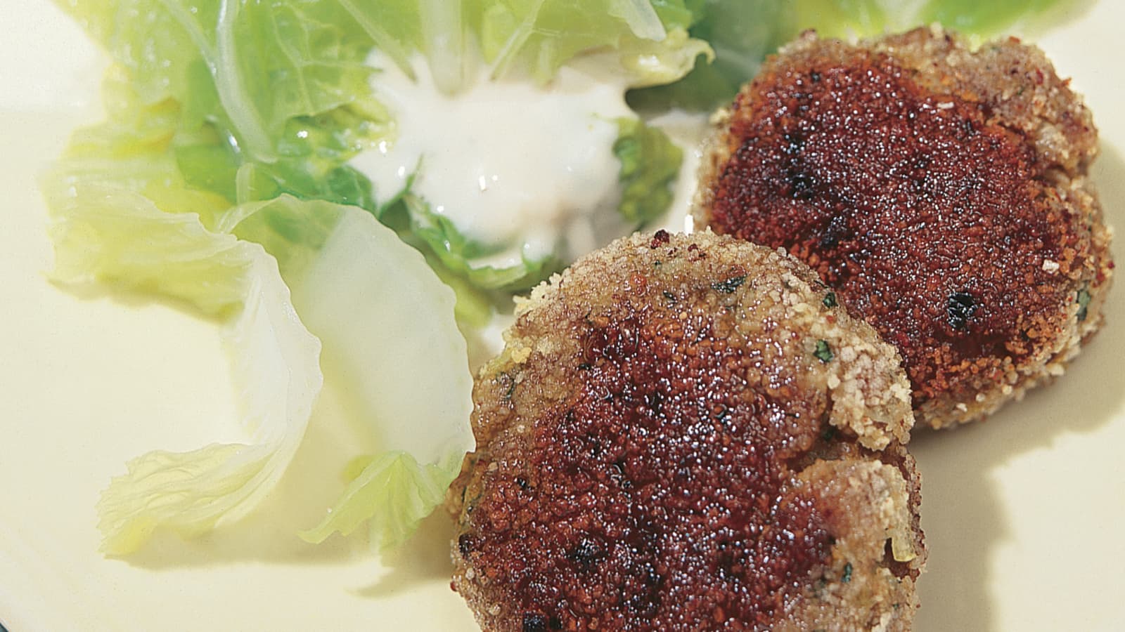 Hackfleischtaler Mit Kartoffelpuffer - Rezepte Suchen