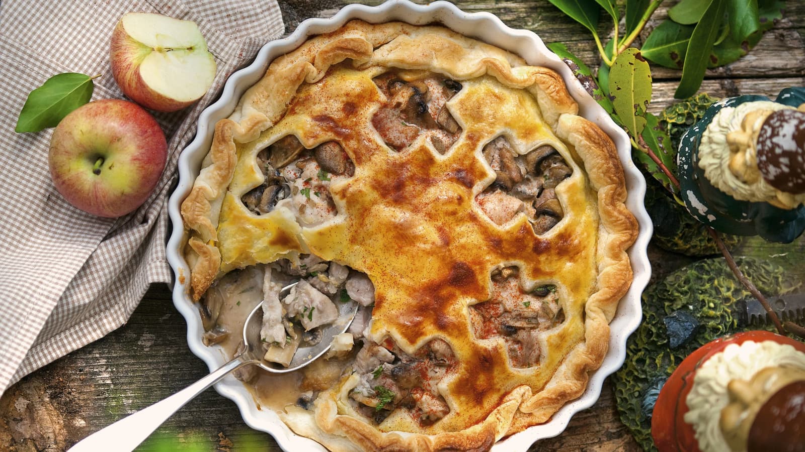 Fleischpastete mit Champignons - Rezept | Swissmilk