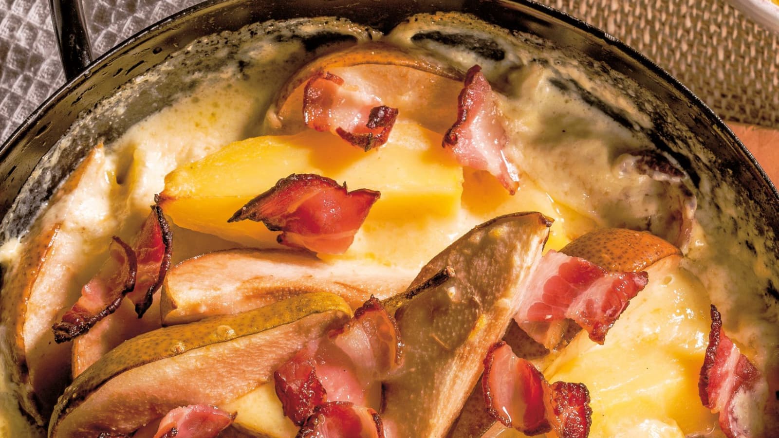 Kartoffel-Birnen-Gratin mit Speck - Rezept | Swissmilk