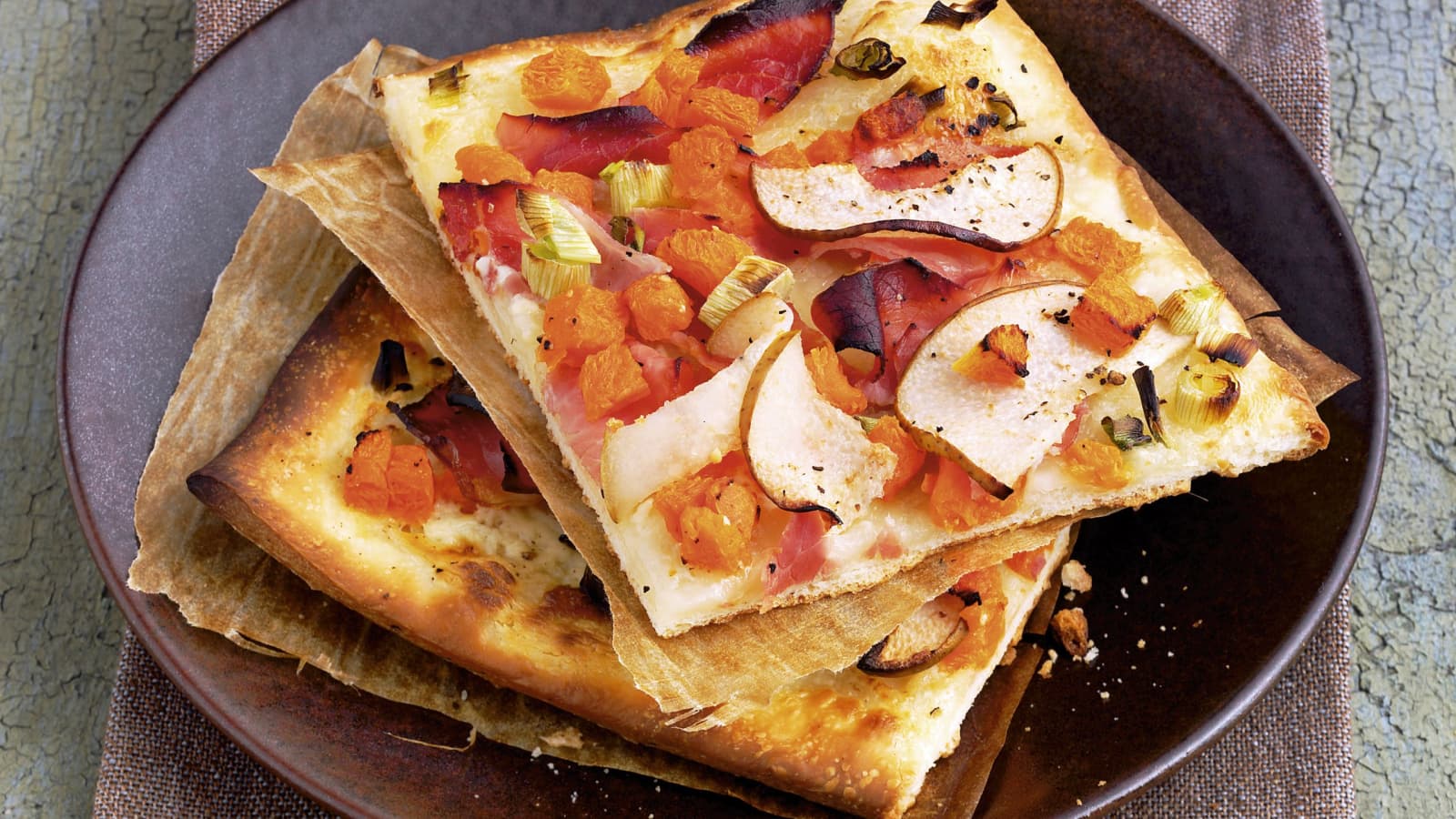 KüRbis Birnen Flammkuchen - Rezepte Suchen