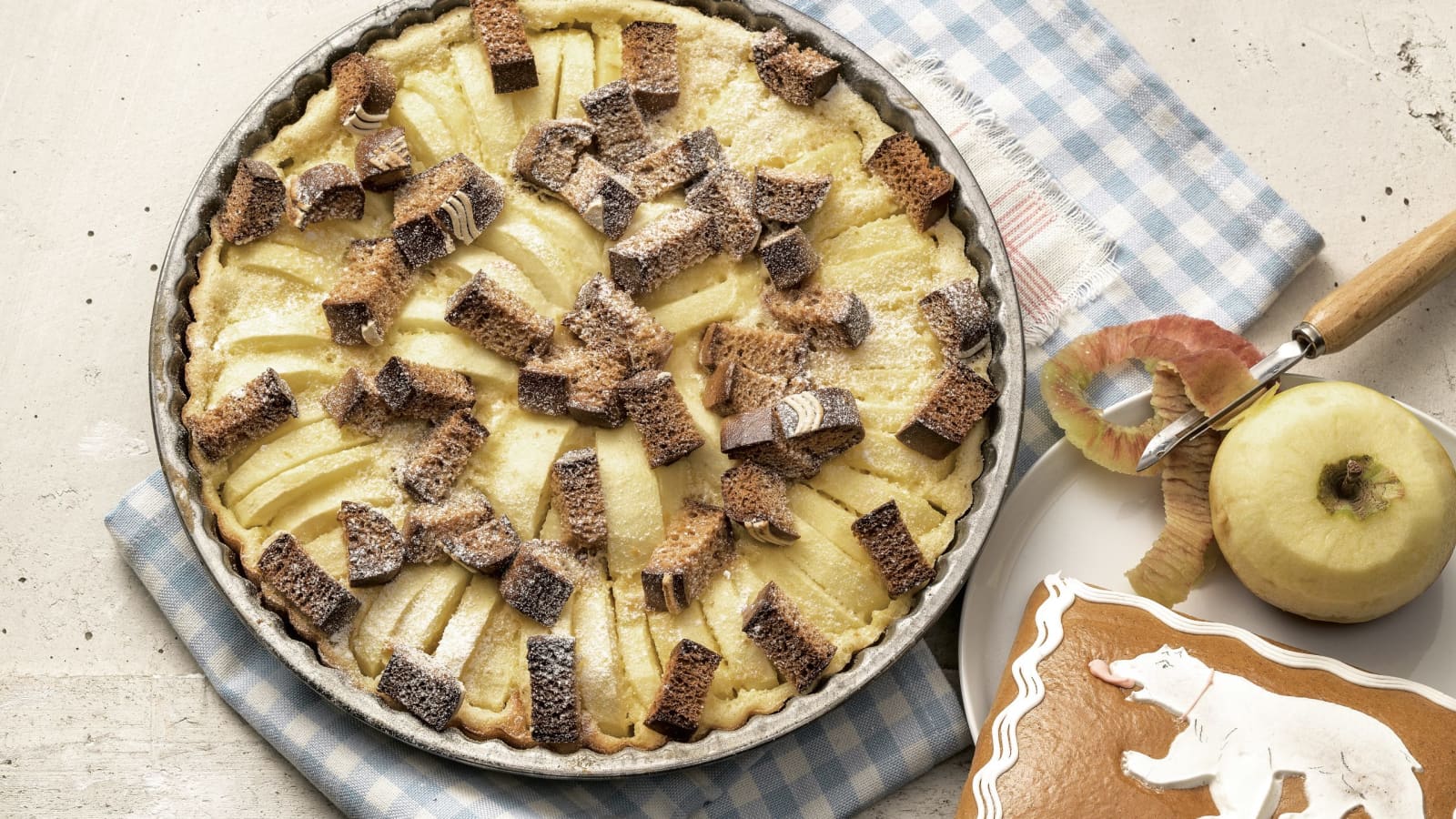 Lebkuchen-Apfel-Clafoutis - Rezept | Swissmilk