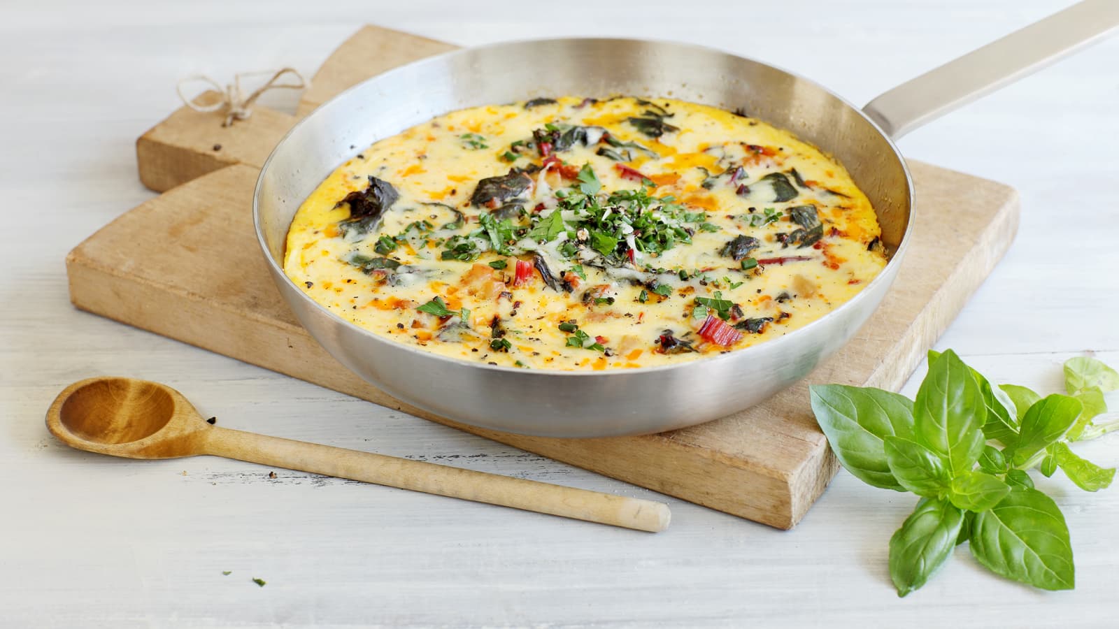 Mangold-Tortilla mit Chorizo - Rezept | Swissmilk