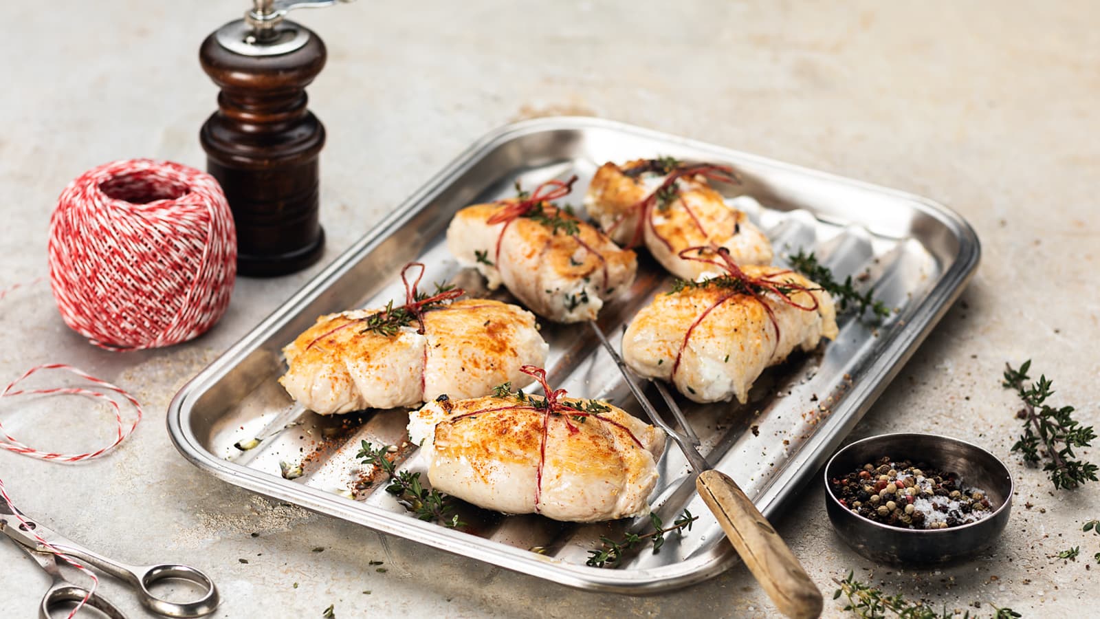 Rouladen Mit RöStzwiebeln Und FrischkäSe - Rezepte Suchen