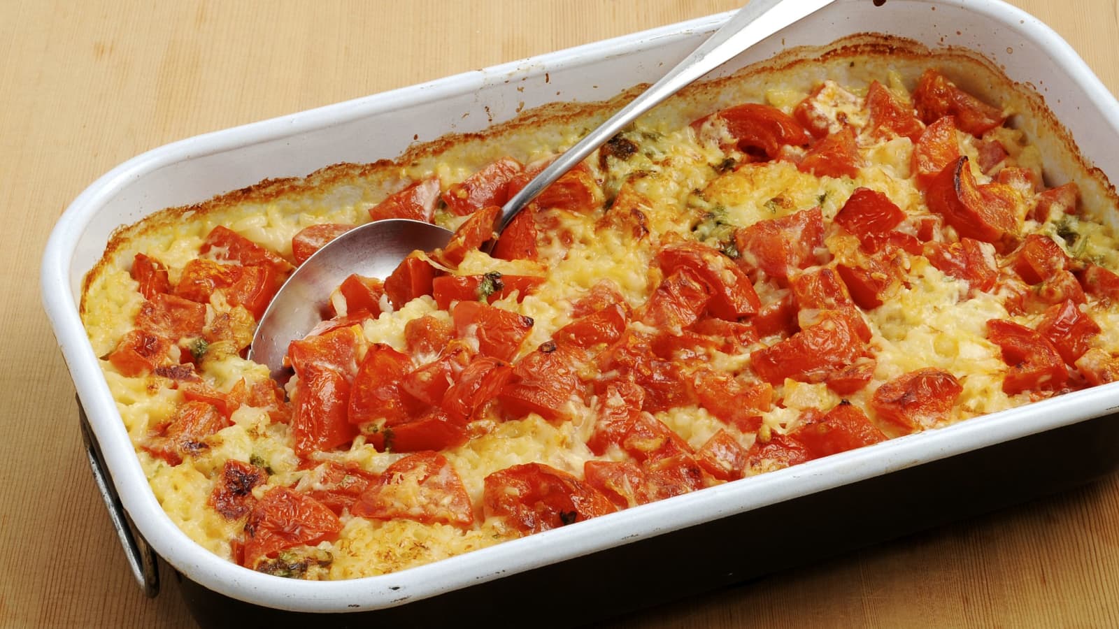 Reisgratin mit Tomaten - Rezept | Swissmilk