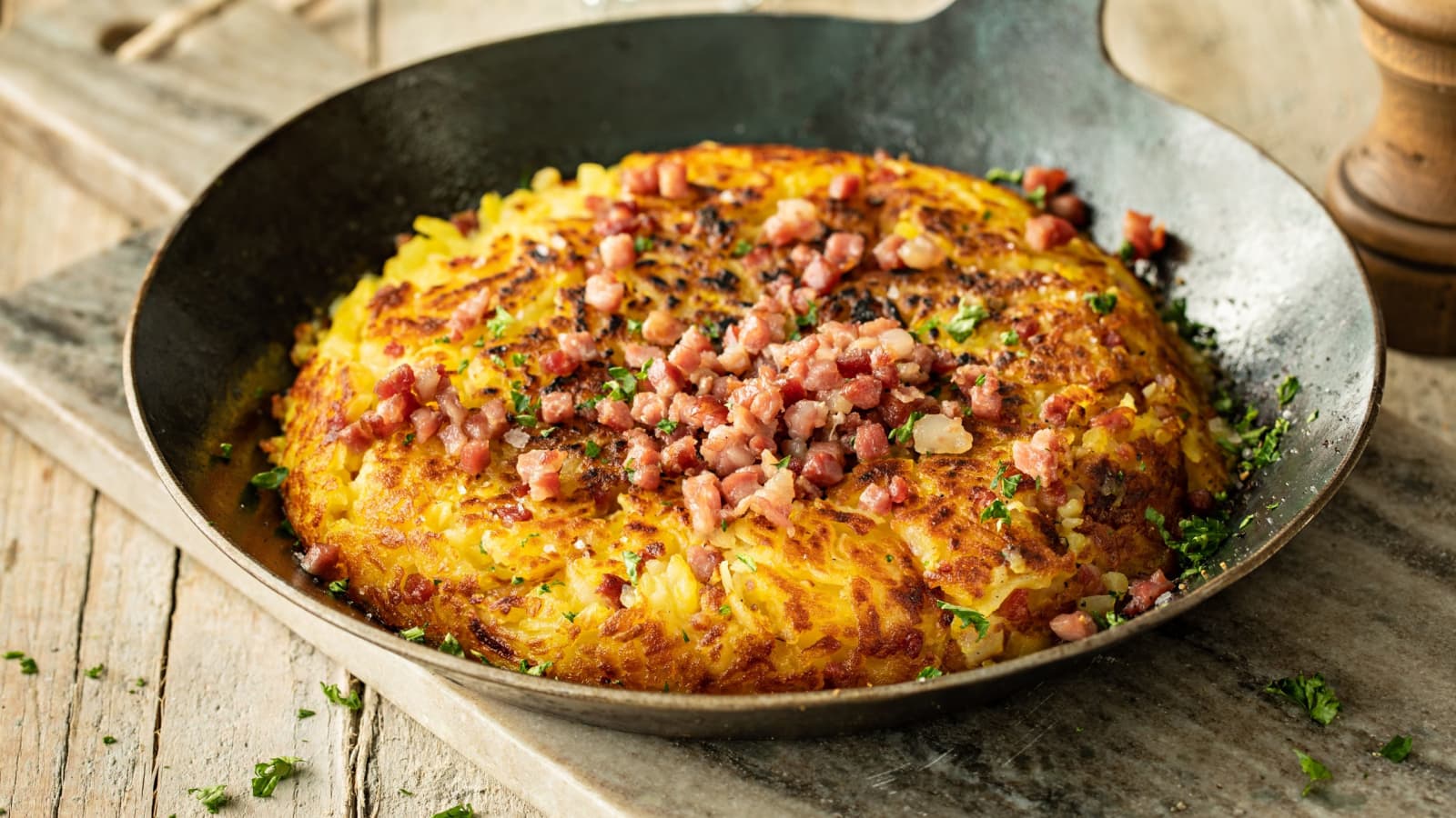 Rösti mit Speck - Rezept | Swissmilk