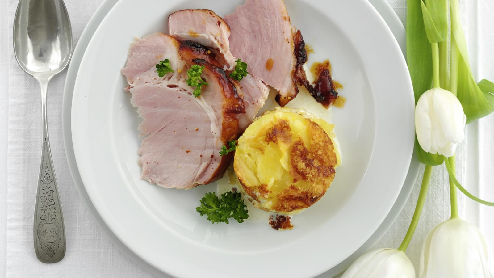 Schinken Mariniert In Apfelmost Mit Zucker Senf Glasur - Rezepte Suchen
