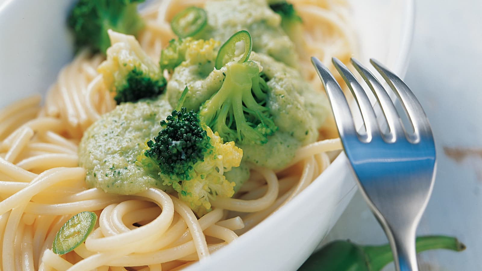 Spaghetti mit Broccolisauce - Rezept | Swissmilk