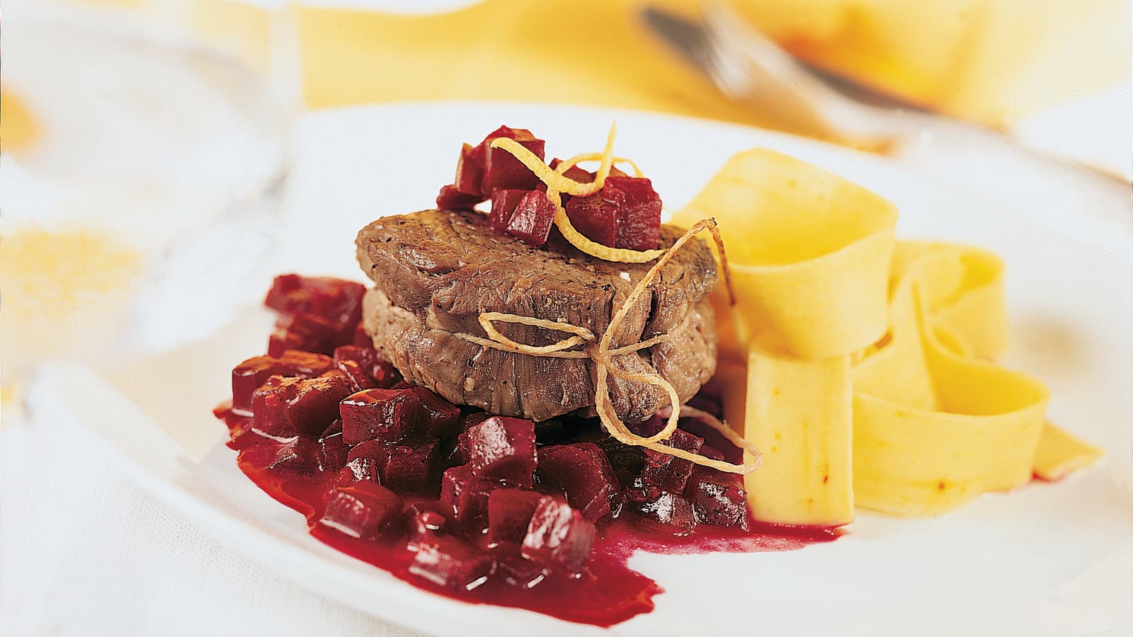 Tournedos mit Randen-Zitronen-Confit - Rezept | Swissmilk