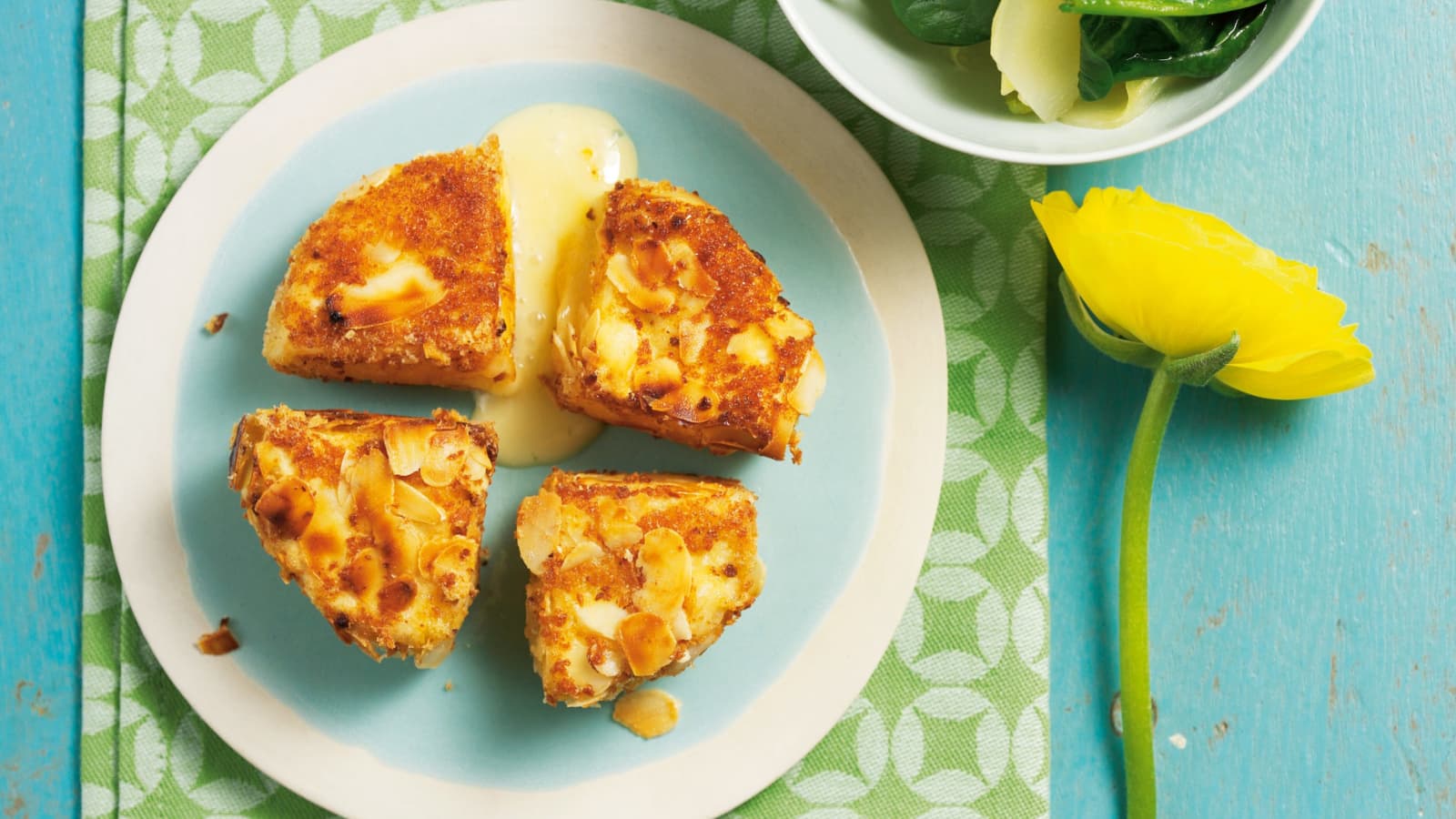 Weichkäse im Mandelmantel - Rezept | Swissmilk