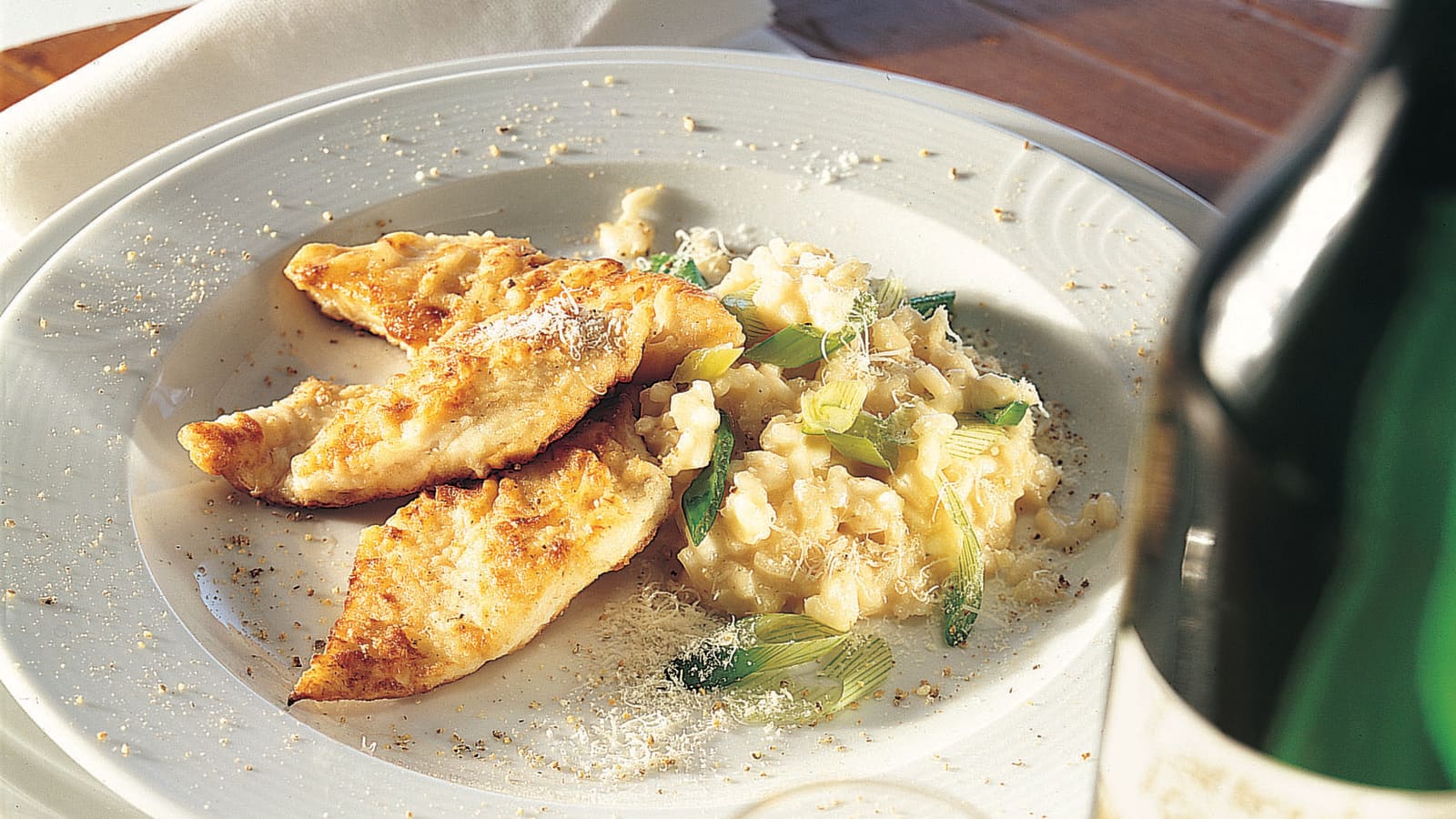 Zanderfilets mit Frühlingsrisotto - Rezept | Swissmilk