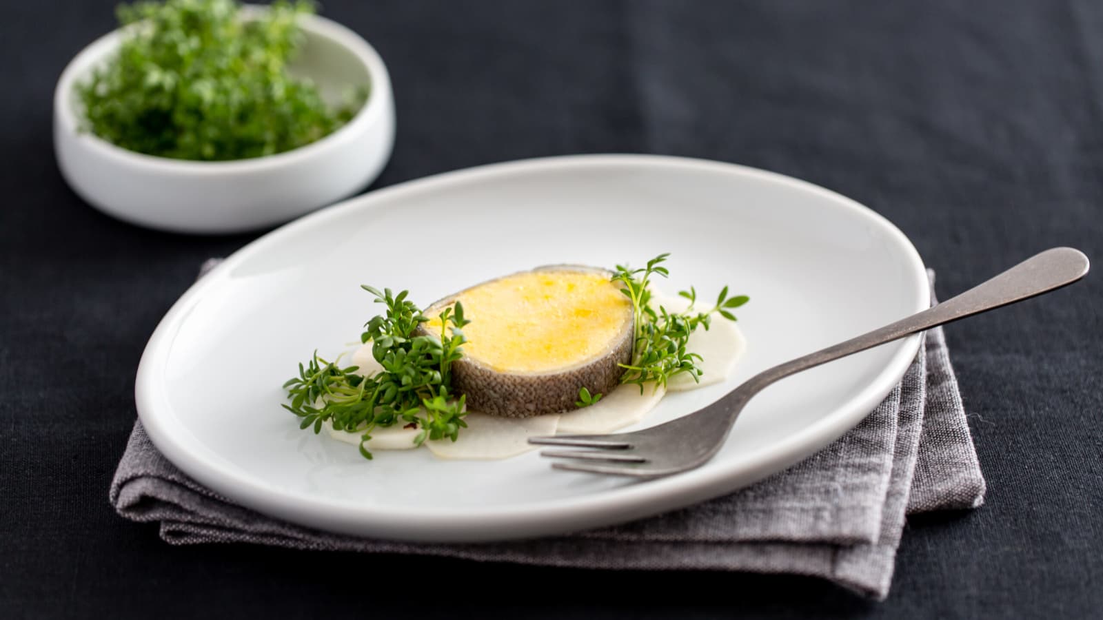 Fischterrine mit Safran und eingelegtem Rettich (Low Carb) - Rezept ...