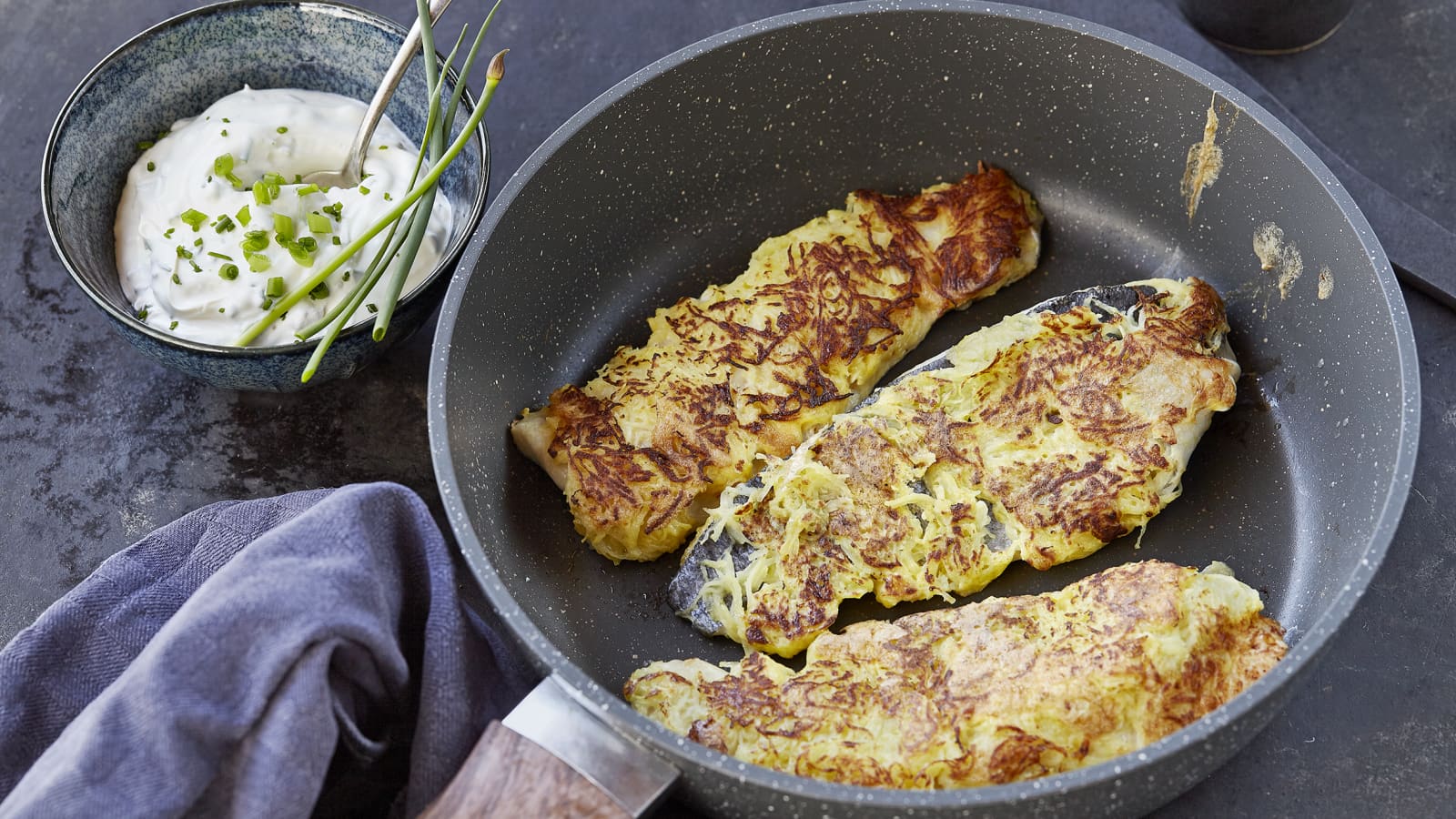 Fisch mit Kartoffelkruste - Rezept | Swissmilk